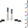 Oak Components Titanschrauben-Set M6x30 M6x35 (2 Stück) für Plasmadapt-Bremsadapter