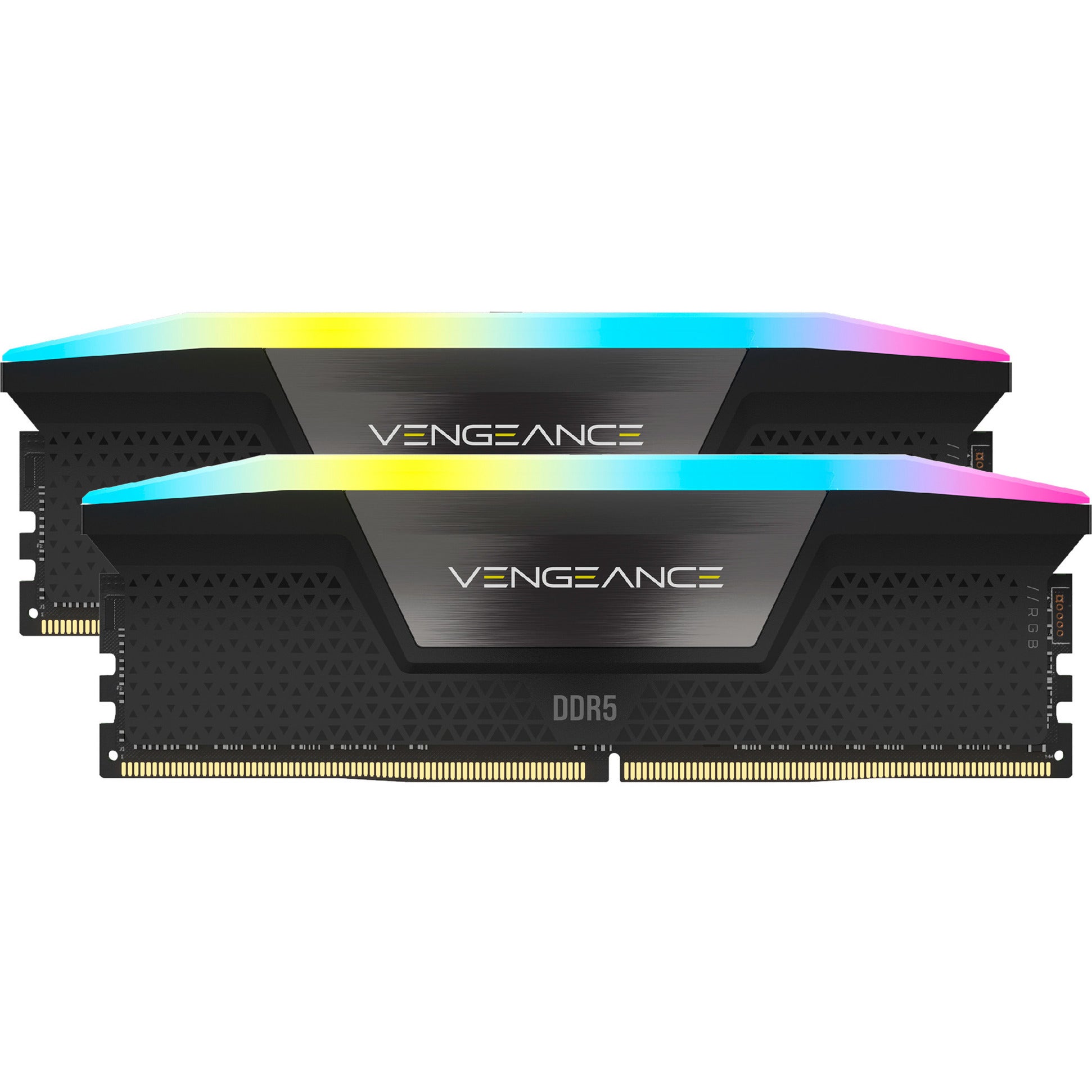 Corsair Vengeance RGB 32 GB DDR5-6000 (2x 16 GB) RAM (schwarz, cmh32gx5m2d6000z38, xmp, expo)