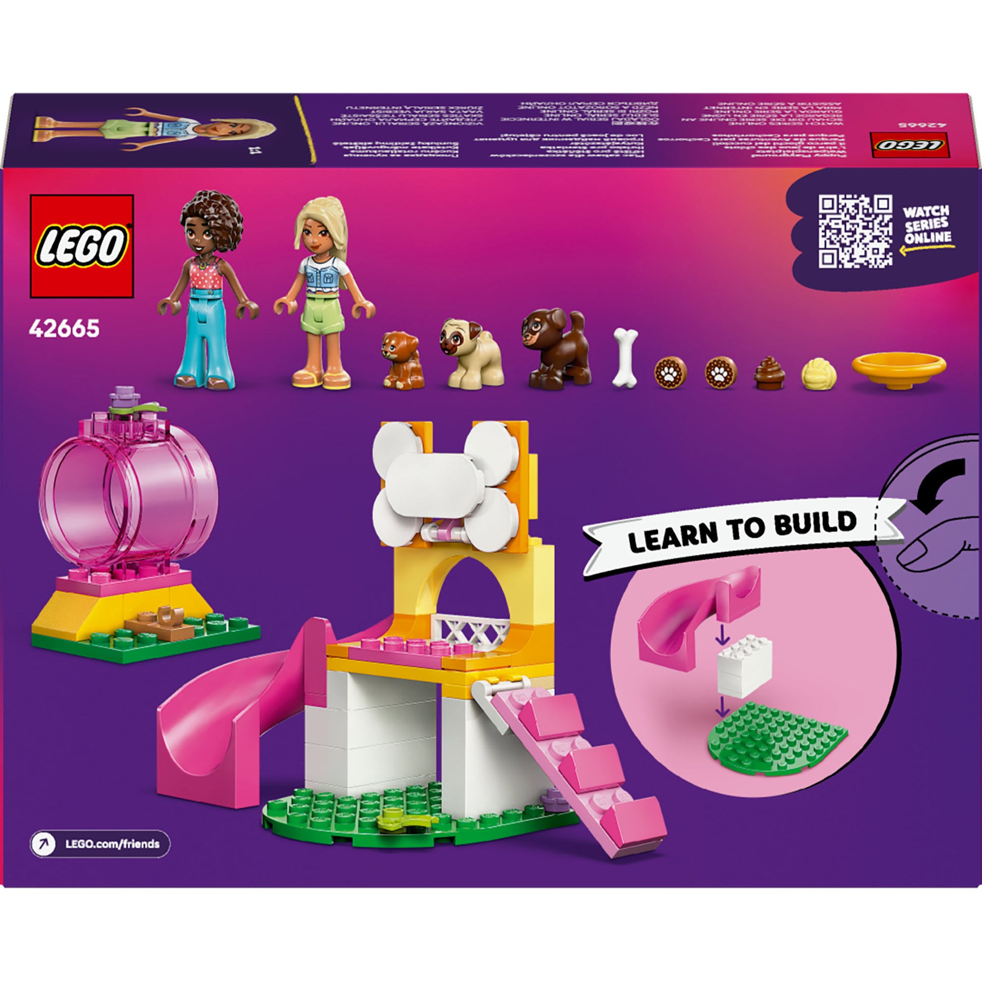 LEGO 42665 Freunde Hundespiel Garten