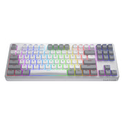 Hator Rockfall 3 TKL Wireless, Gaming-Tastatur (weiß, US-Layout, Hator Aurum Orange, RGB, PBT-Tastenkappen, Hotswap, 2,4 GHz Bluetooth USB-C) - afbeelding 2