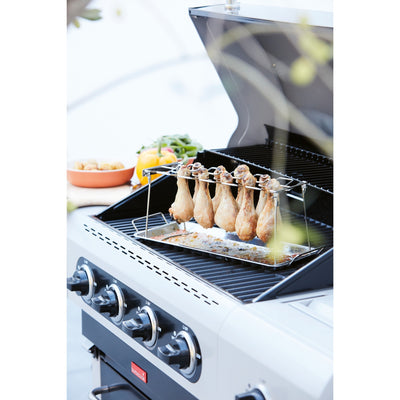 Grillenständer für 12 Drumsticks