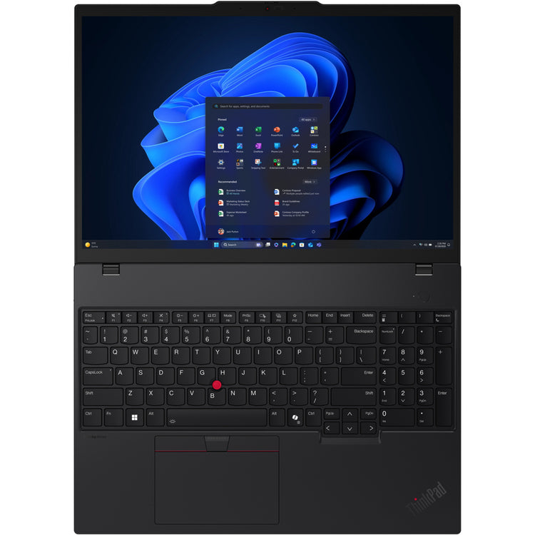 Lenovo Thinkpad T16 Gen 4 (21qe005bmh) 16 Laptop (schwarz | Core Ultra 5 225u | Intel-Grafik | 16 GB | 512 GB SSD)