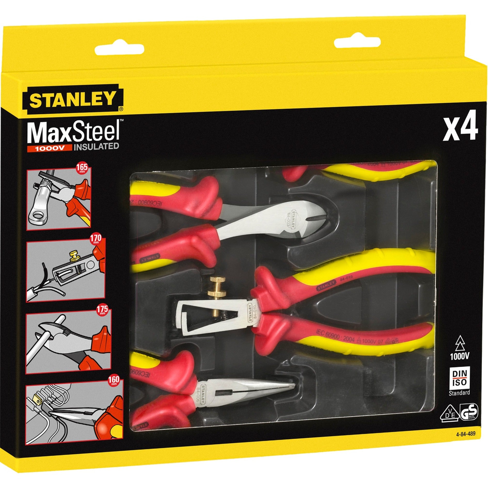 Stanley VDE Tangenet 4-teilig