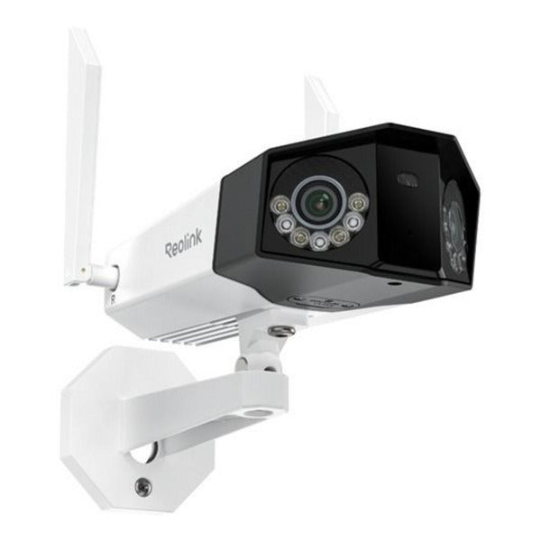 Reolink W750, 16-Megapixel-WLAN-6-Dualband-Kamera mit zwei Objektiven (weiß, 180°-Panoramablick)