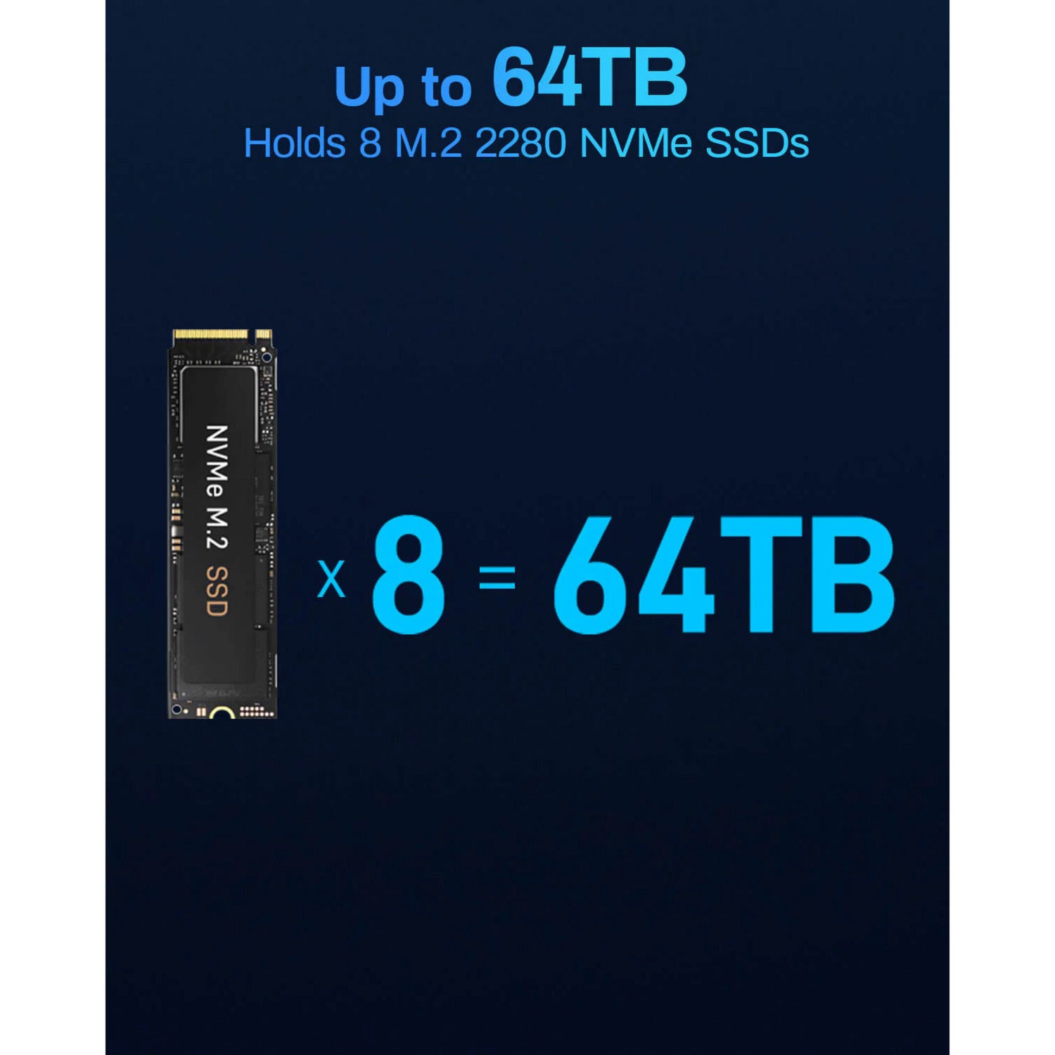 Terramaster f8 SSD plus NAS (schwarz, 1x 10GBE, HDMI, USB)