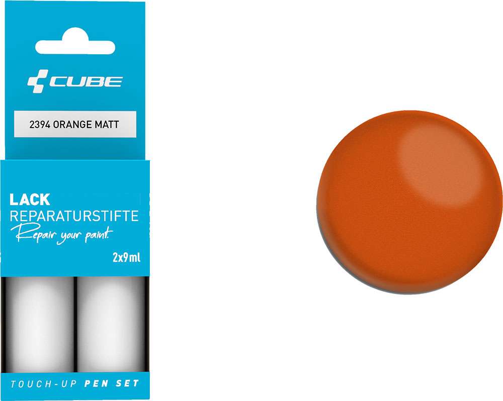 Cube Lackstift-Set orange matt