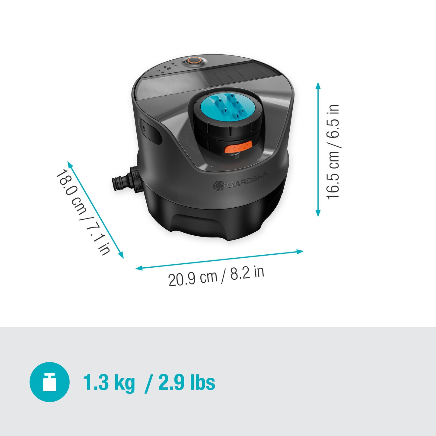 Gardena Aquaprecise oberirdischer Sprinkler