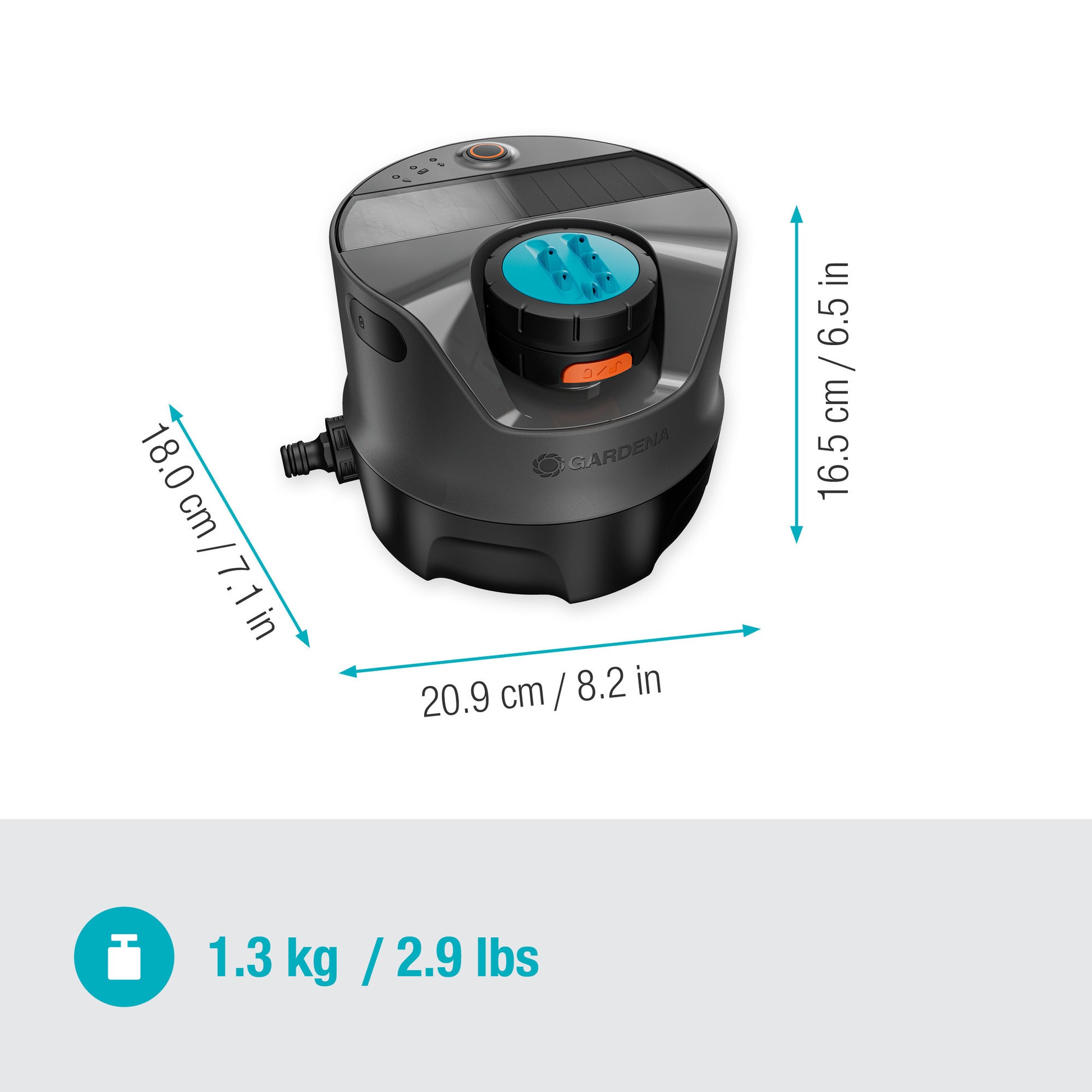 Gardena Aquaprecise oberirdischer Sprinkler