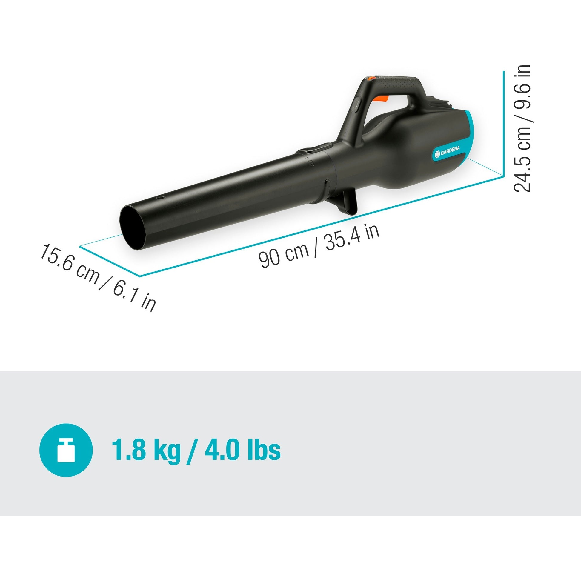 Gardena Battery Blower PowerJet 18V P4a Solo