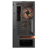 Cougar cfv235 Mesh Midi-Tower-Gehäuse (schwarz | 2x USB-A | 1x USB-C | RGB | gehärtetes Glas)