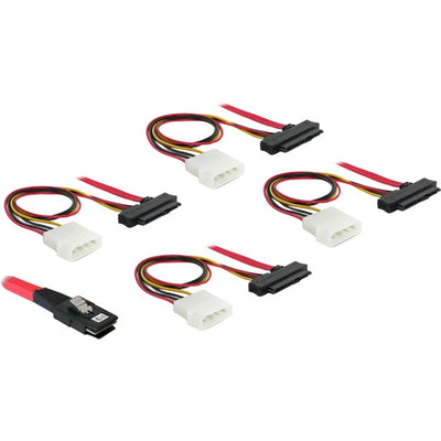 Delock Mini SAS 36-pin> 4x SAS 29-pin