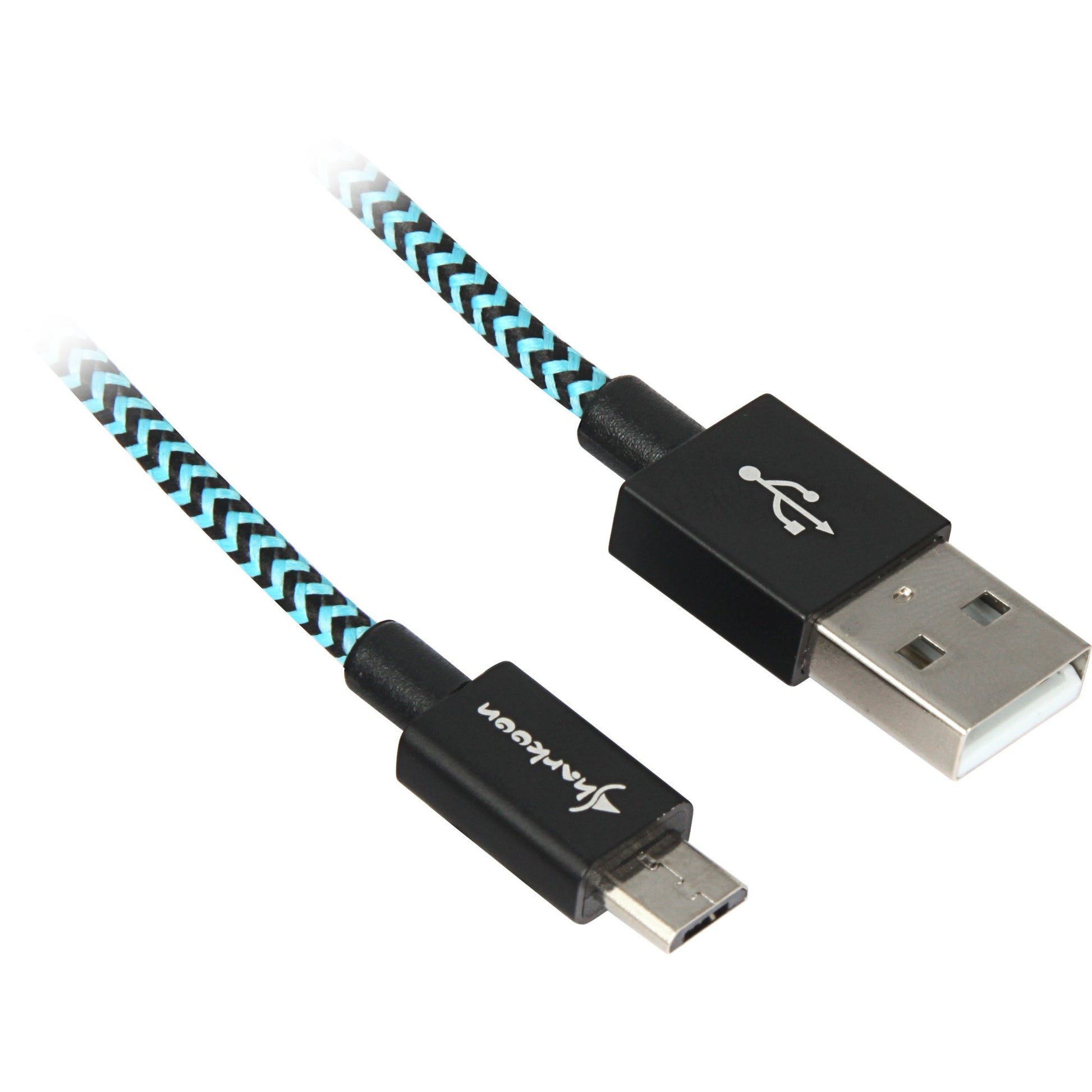 Sharkoon USB 2.0-Kabel, USB-A> Micro-USB B B