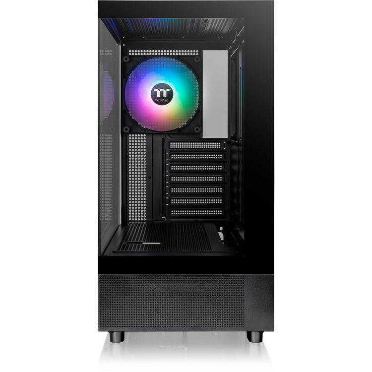Thermaltake View 270 tg argb Midi-Tower-Gehäuse (schwarz | 2x USB-A | 1x USB-C | RGB | gehärtetes Glas)