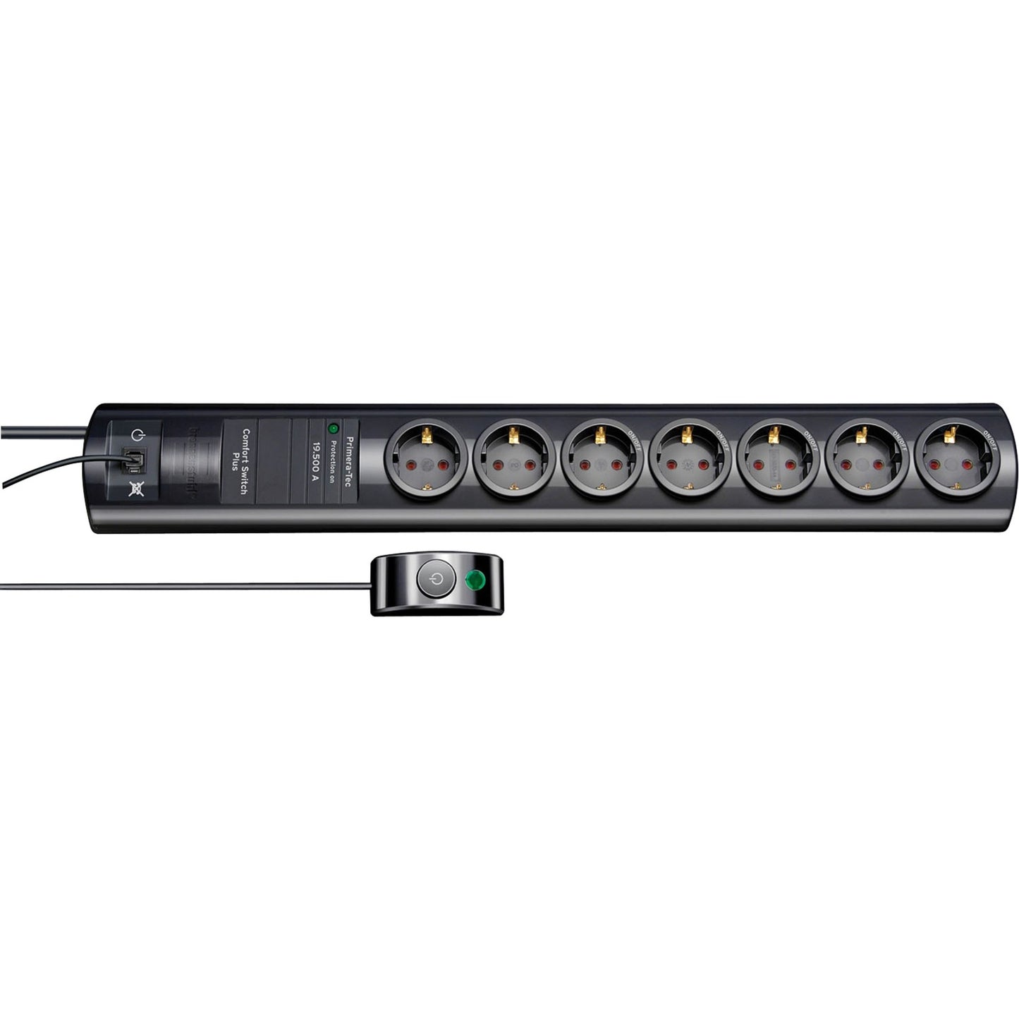 Brennenstuhl Primera Comfort Switch plus 7-fach Seal
