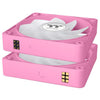 Thermaltake ct120 ex reverse argb sync pc cooling fan pink (3-fan pack) case fans (pink, 3 pieces, 120 x 120 x 25 mm, pwm)
