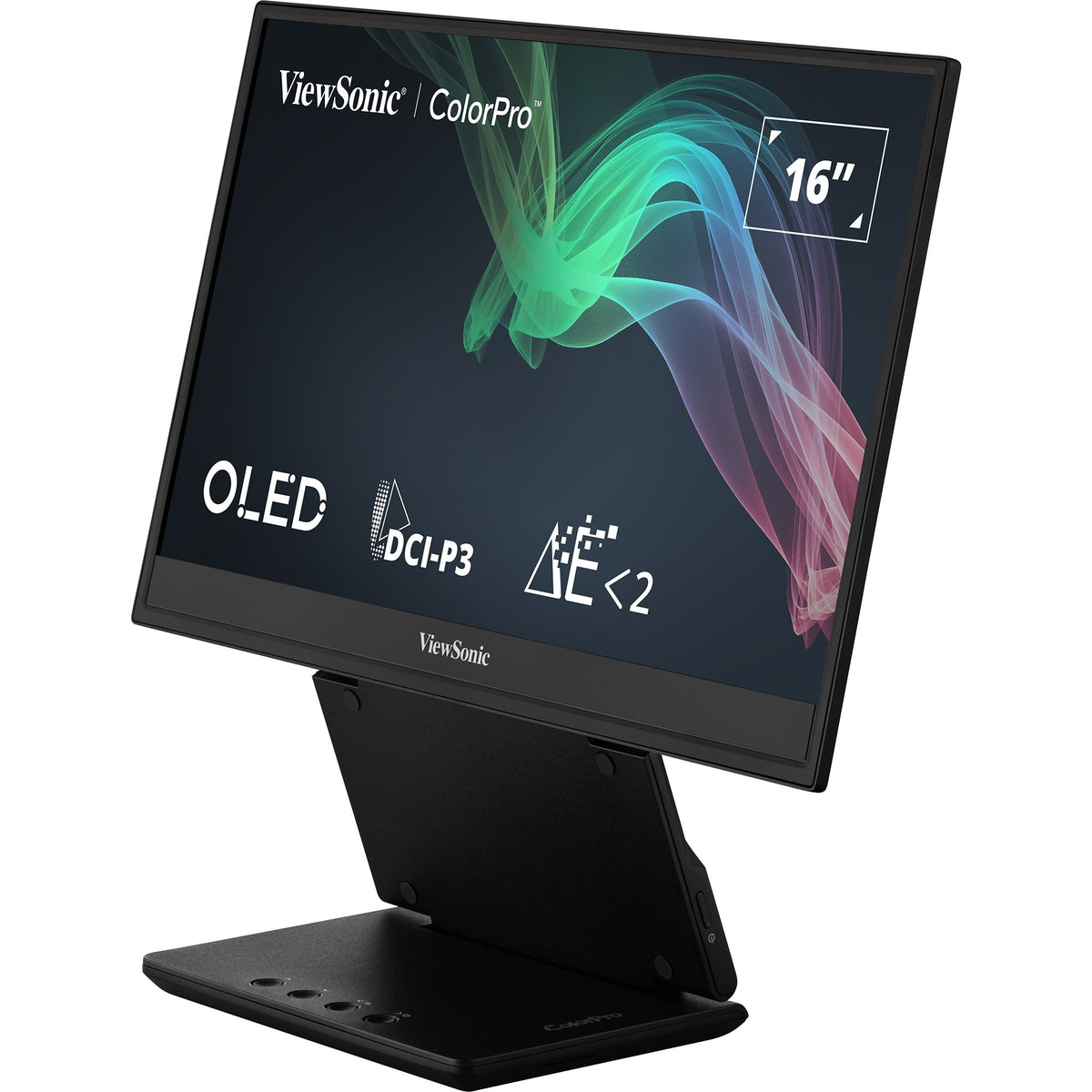 Viewsonic vp16-oled 16 Monitor (Schwarz (matt), 1x Micro HDMI, USB-C, Sound)
