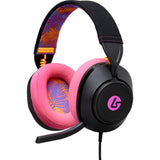 Powera Lucidsound LS10 Kabelgebundenes Gaming-Headset – Midnight Branding Over-Ear-Gaming-Headset (Schwarz Pink, Playstation 5, Playstation 4, Xbox Series X|s, Xbox One, PC, Mobil) - afbeelding 1