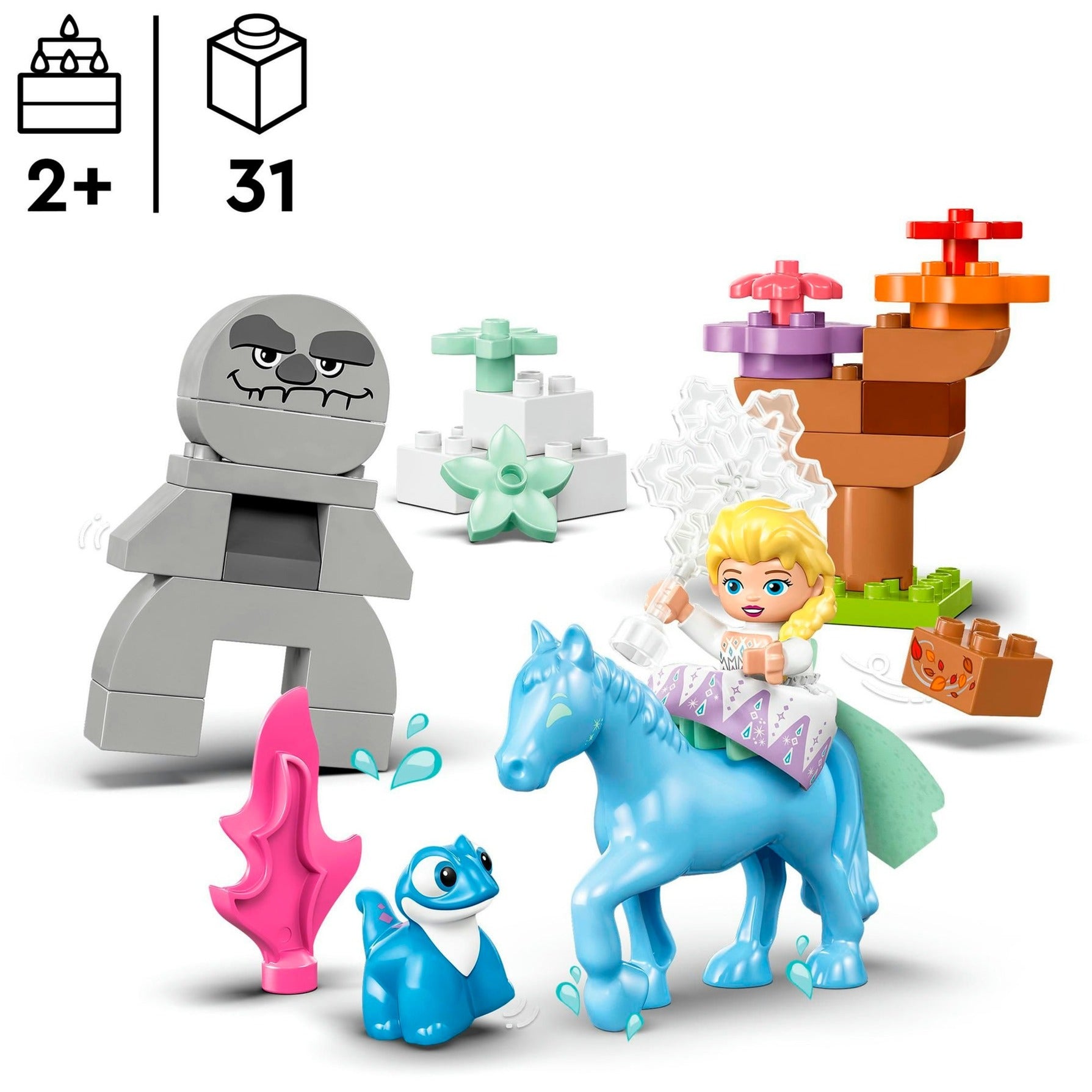 Lego Duplo Lego Duplo 10418 Elsa und Bruni im verzauberten Wald
