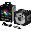 Asus Tuf Gaming TR120 Argb Reverse Fan Pack, 3 Teile