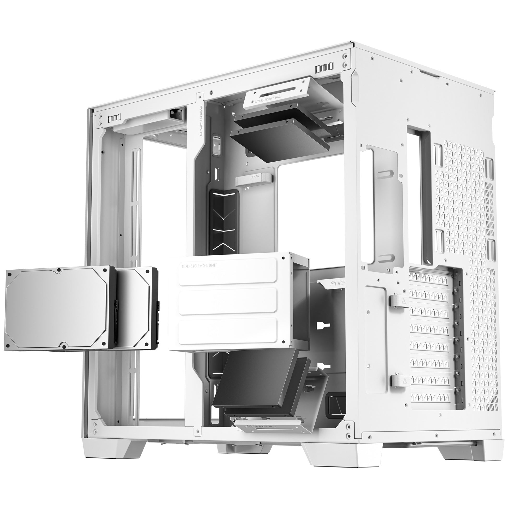 Antec C8 Aluminium Weiß
