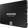 Samsung MZ-77E2T0B 870 EVO SSD, 2 TB, 2,5, SATA3, 6 Gbit / s, 3D V-NAND, 560 550 MB S., 512 MB GDR4