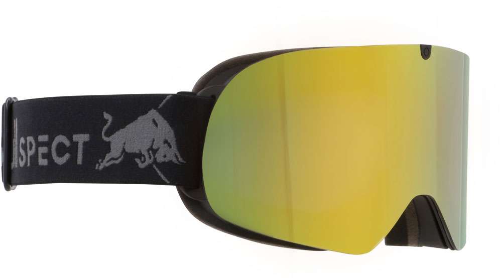 Red Bull Spec Eyewear Soar-13Ye2 Smoke mit gelbem Spiegel – Skibrille