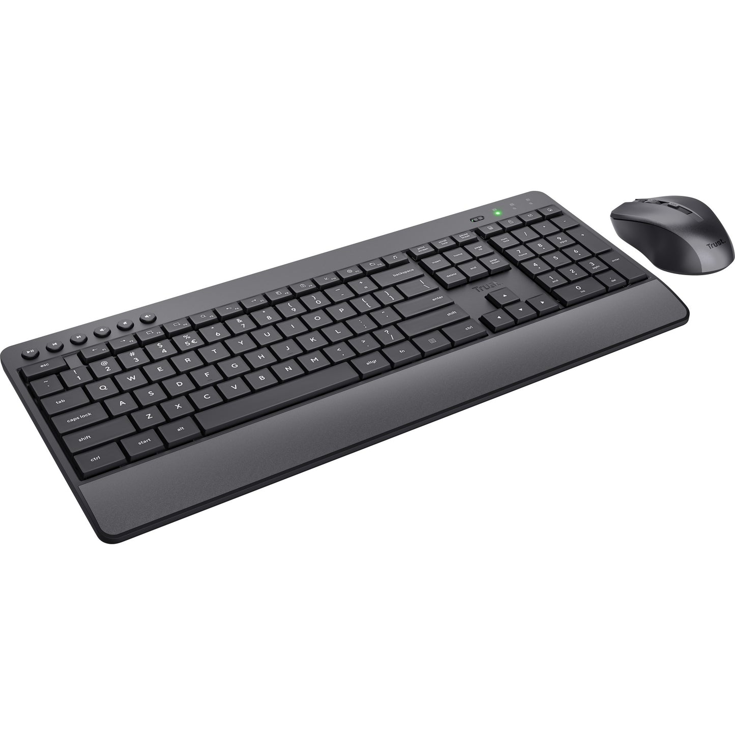 Vertrauen Sie Trezo Komfort Wireless Keyboards Muisset