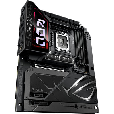 Asus Rrog Maximus Z890 Hero BTF Sockel 1851 Mainboard (schwarz, RAID, 5 GB-LAN, Wi-Fi 7, BT, Sound, ATX)