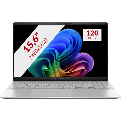 Asus VivoBook S 15 OLED S5507QA-MA006W 15,6 Copilot+ PC Laptop (Silber | Snapdragon
