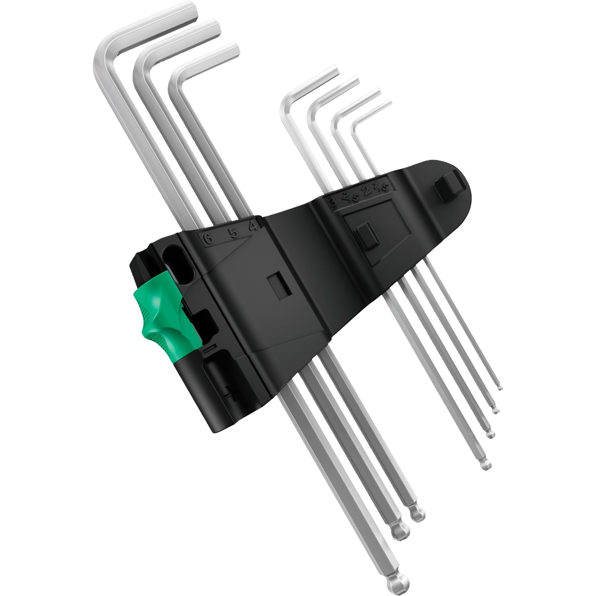 Waa 950 9 Hex-plus 1 SB Stiftschlüssel Set, Metrik, weit