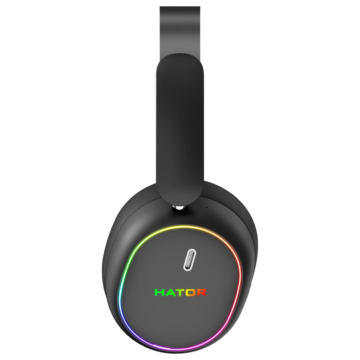 Hator Phoenix 2 kabelloses Over-Ear-Gaming-Headset (schwarz, RGB, 2,4 GHz Bluetooth 5.4 USB-C)