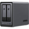 Ugreen nasync dxp2800 (grau, 2,5 GBe, HDMI, USB-C)