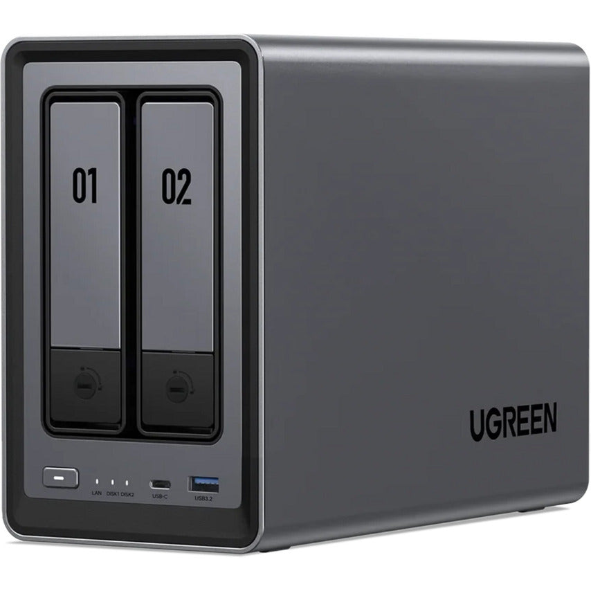 Ugreen nasync dxp2800 (grau, 2,5 GBe, HDMI, USB-C)