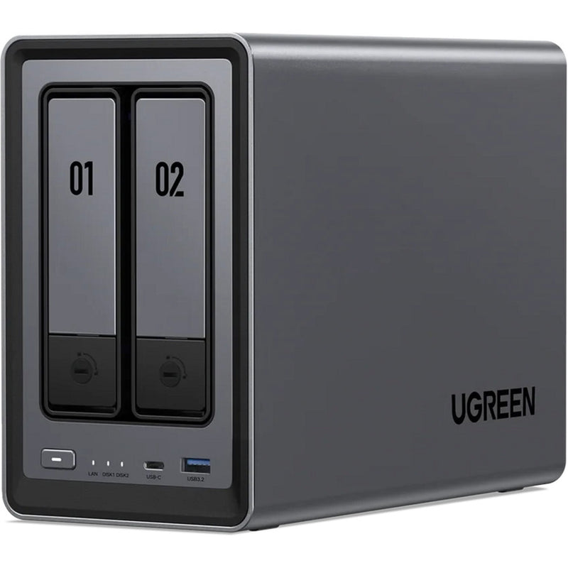 Ugreen nasync dxp2800 (grau, 2,5 GBe, HDMI, USB-C)