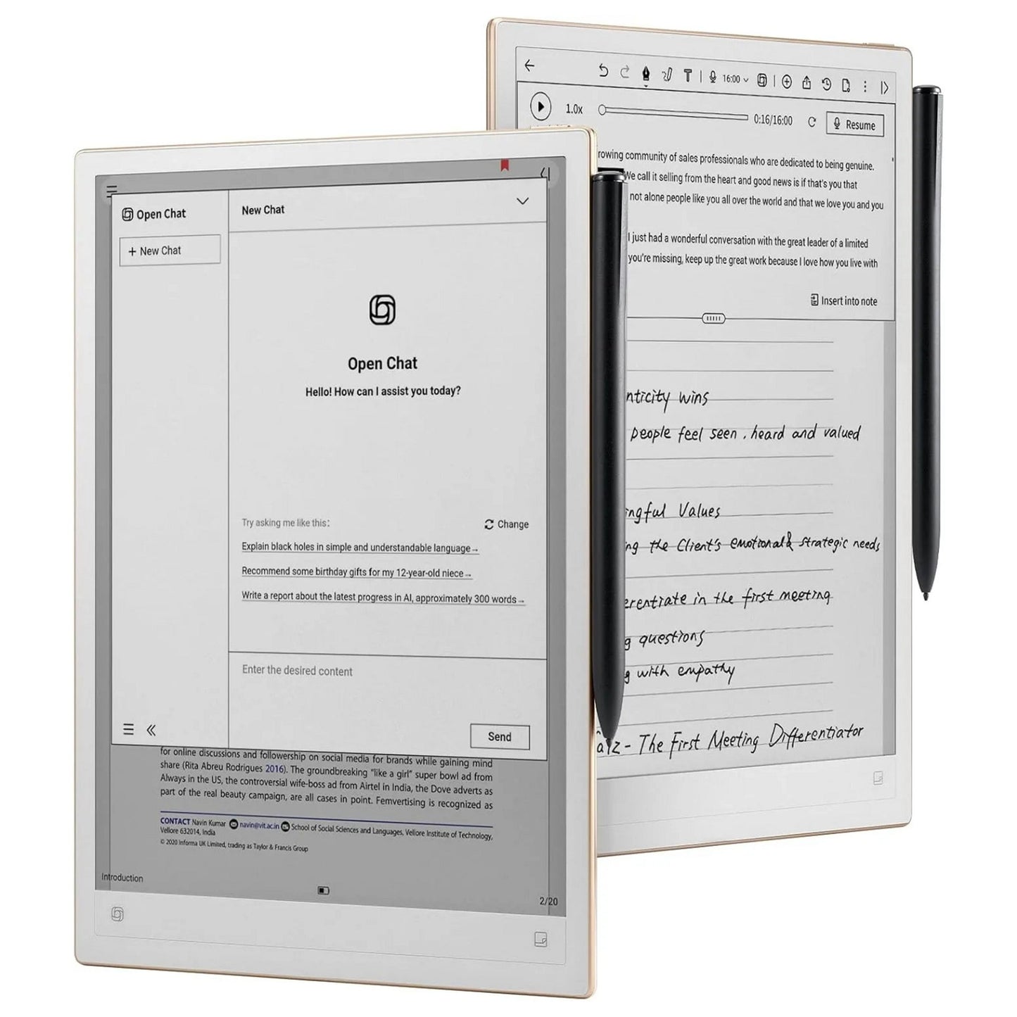 Iflytek Ainote 2 10.65 Tablet (schwarz | Android 14 | 64 GB | Wi-Fi 6)