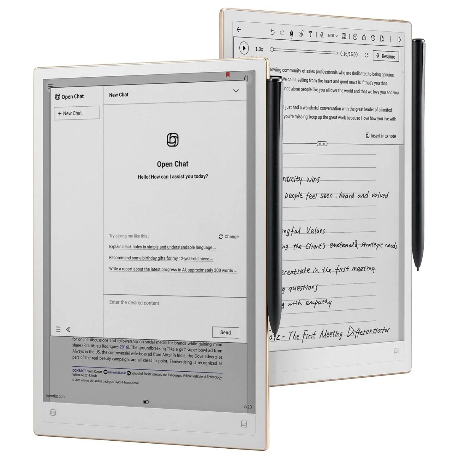 Iflytek Ainote 2 10.65 Tablet (schwarz | Android 14 | 64 GB | Wi-Fi 6)