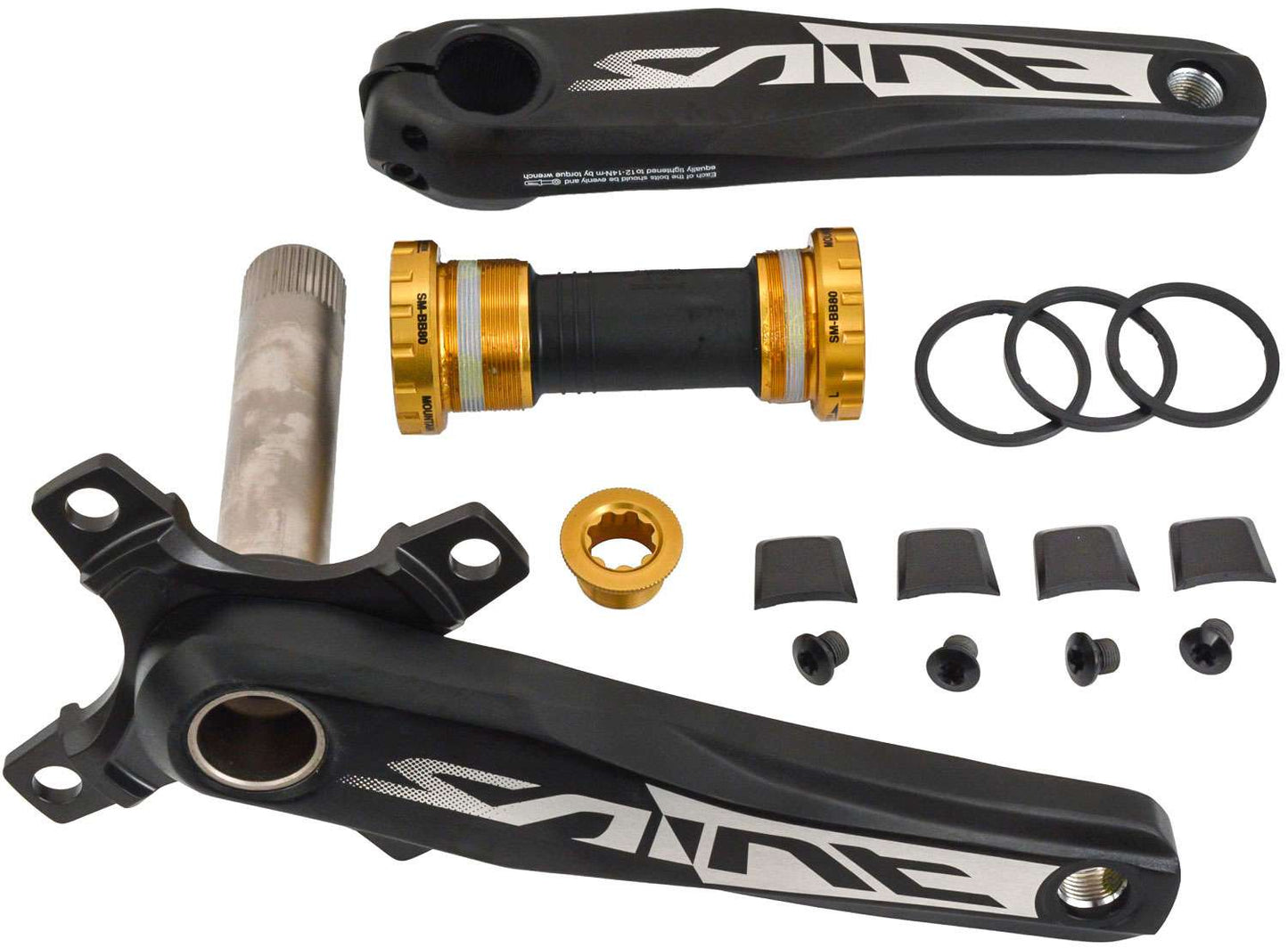 Shimano Saint FC-M820 10-Gang-Kurbel ohne Kettenblatt