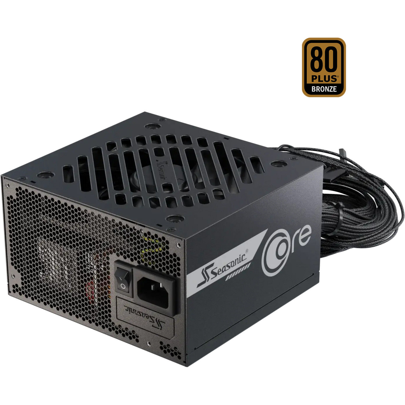 Seasonic Core BC-650 ATX 3.1 650 Watt Netzteil (schwarz, 2x PCIe)