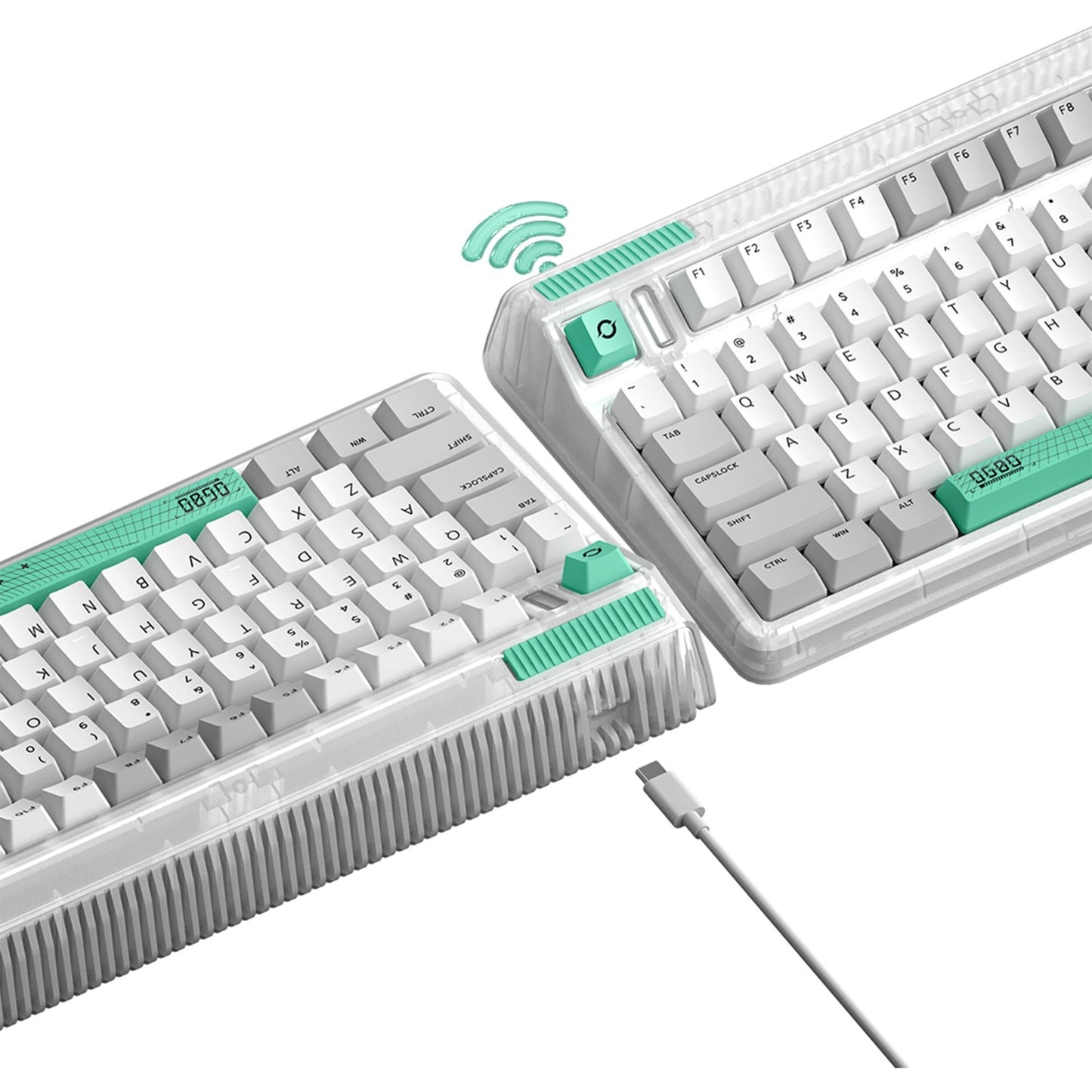 Iqunix OG80 Wurmloch Wireless mechanischer Tastatur