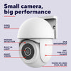 Trust ipcam-3900 360°-Außenkamera (weiß, 2,4 oder 5 GHz WLAN)