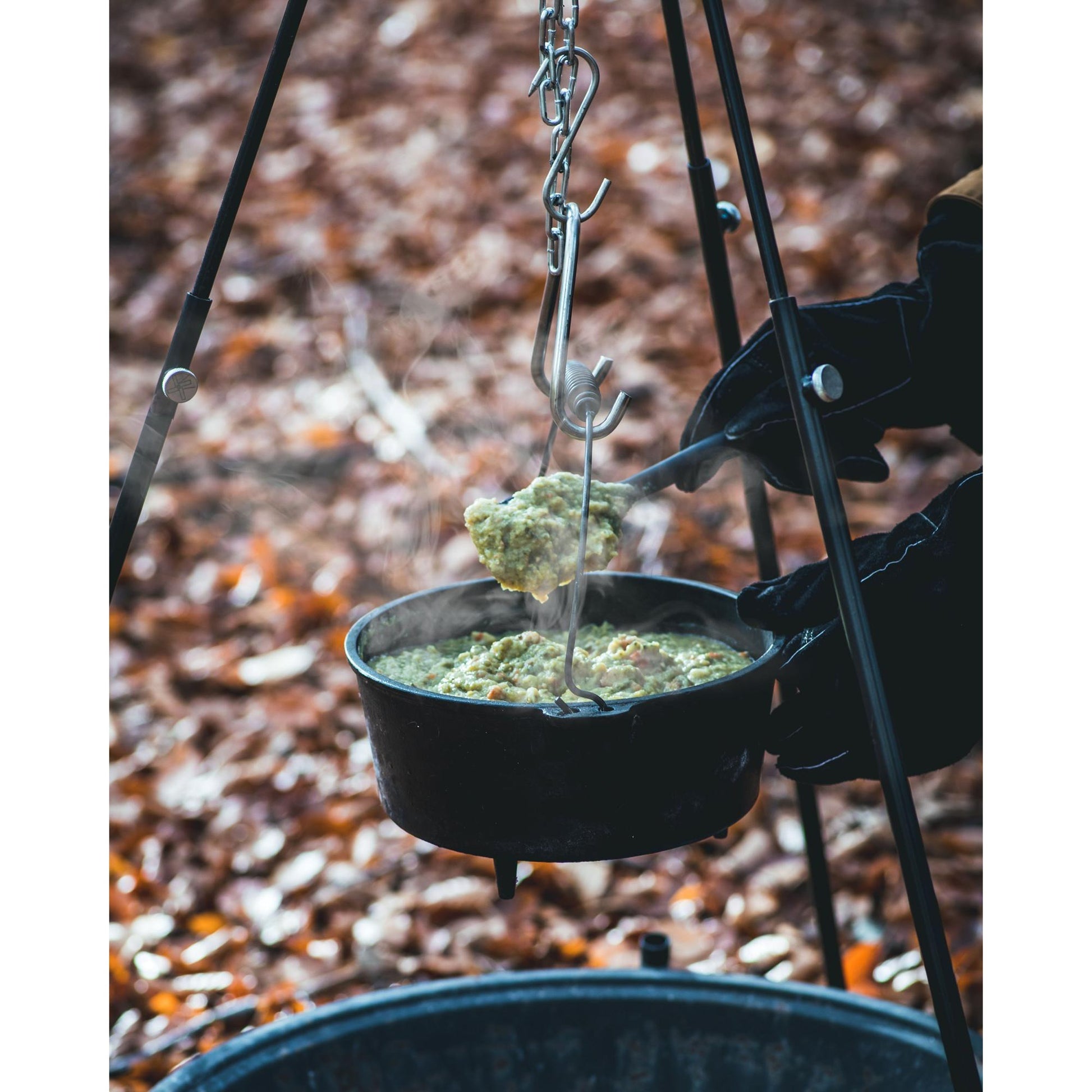 The Windmill Dutch Oven 6 qt Kochtopf (schwarz, ø 31,5 cm | 5,9 Liter)