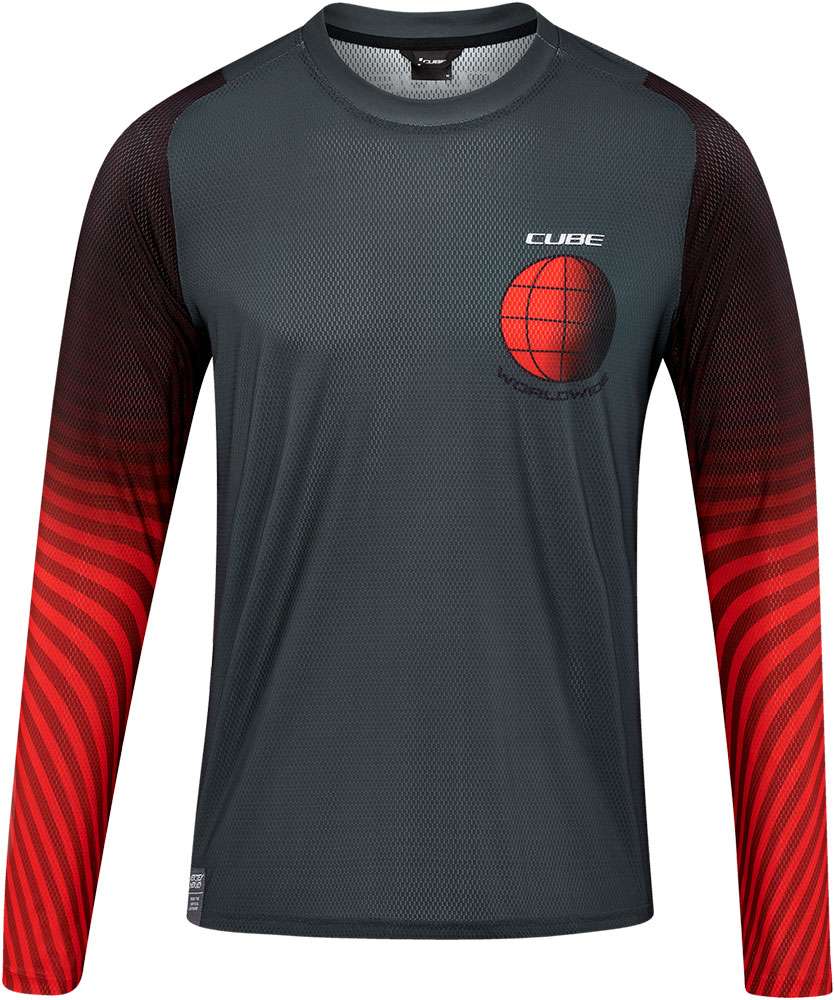 Cube Vertex Rundhals – MTB-Langarmtrikot