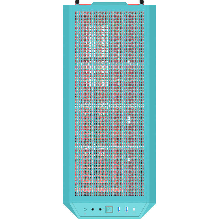 Thermaltake View 600 tg Mint Strawberry Big-Tower-Gehäuse (Mint Berry | 2x USB-A | 1x USB-C | gehärtetes Glas)