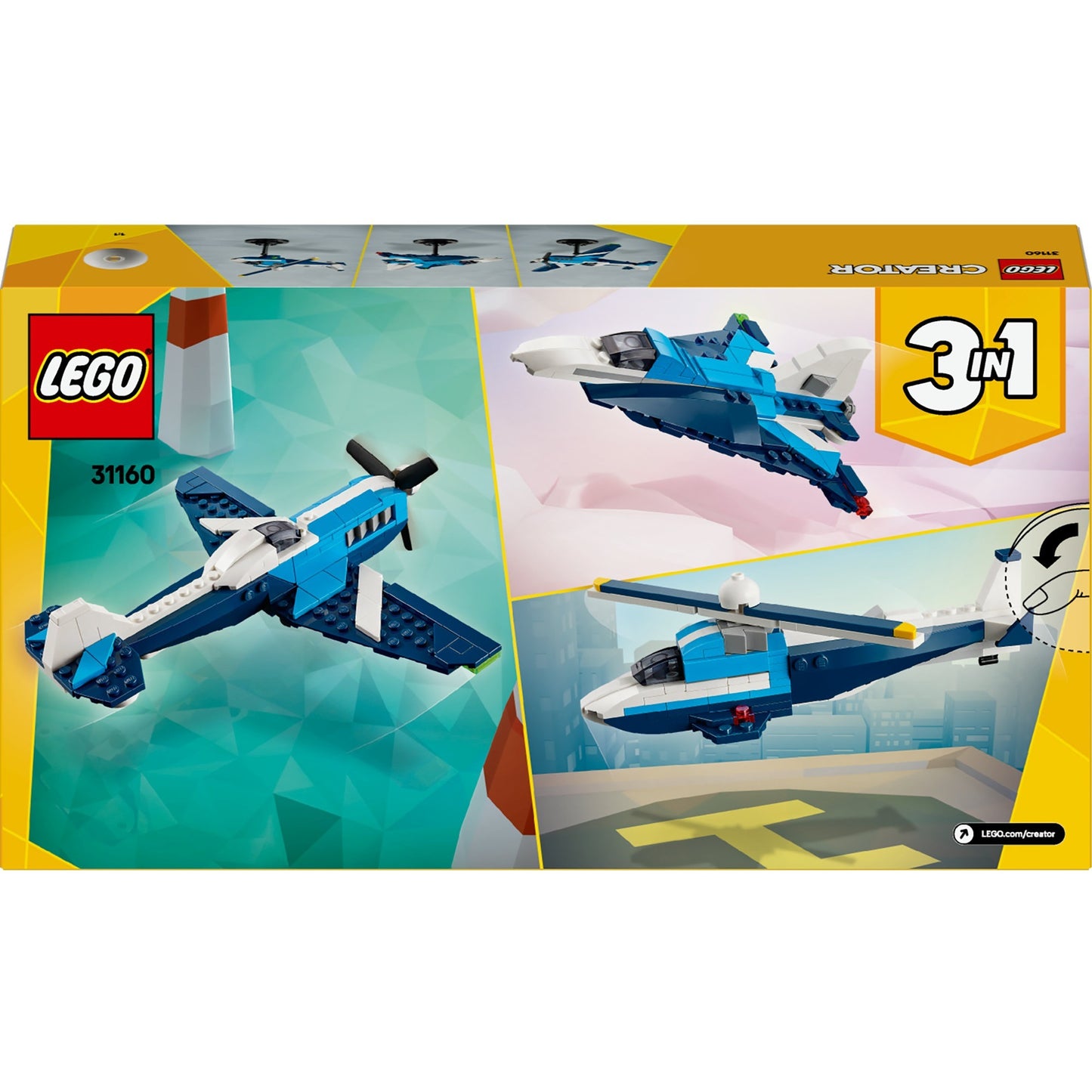 LEGO LEGO Creator 31160 Luftfahrt: Rennflugzeuge