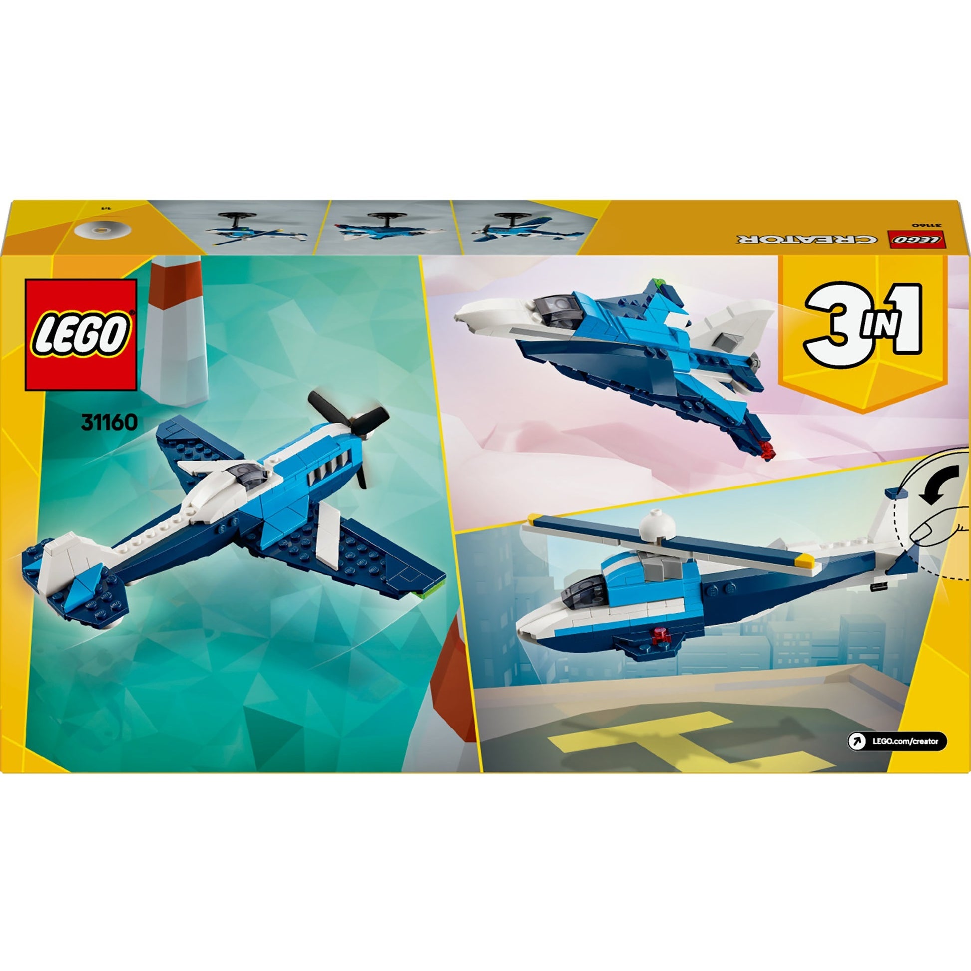 LEGO LEGO Creator 31160 Luftfahrt: Rennflugzeuge