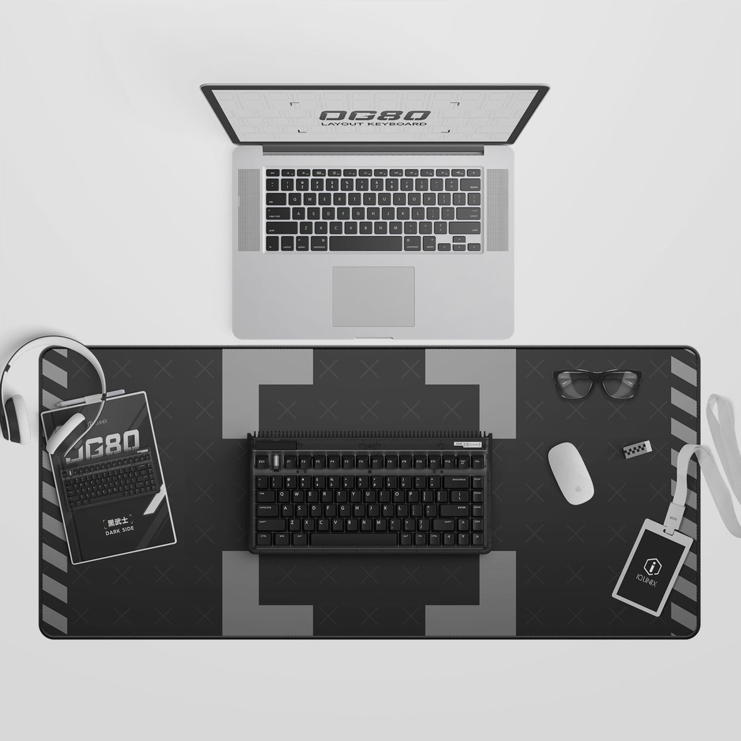 Iqunix OG80 Dark Side Wireless Mechanical Keyboard