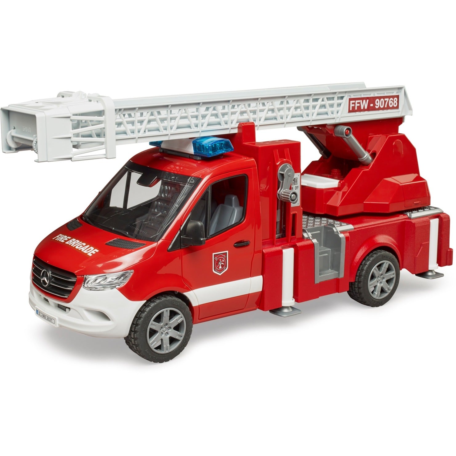 BRUDER MB Sprinter Feuerwehrwagen mit Licht und Schall
