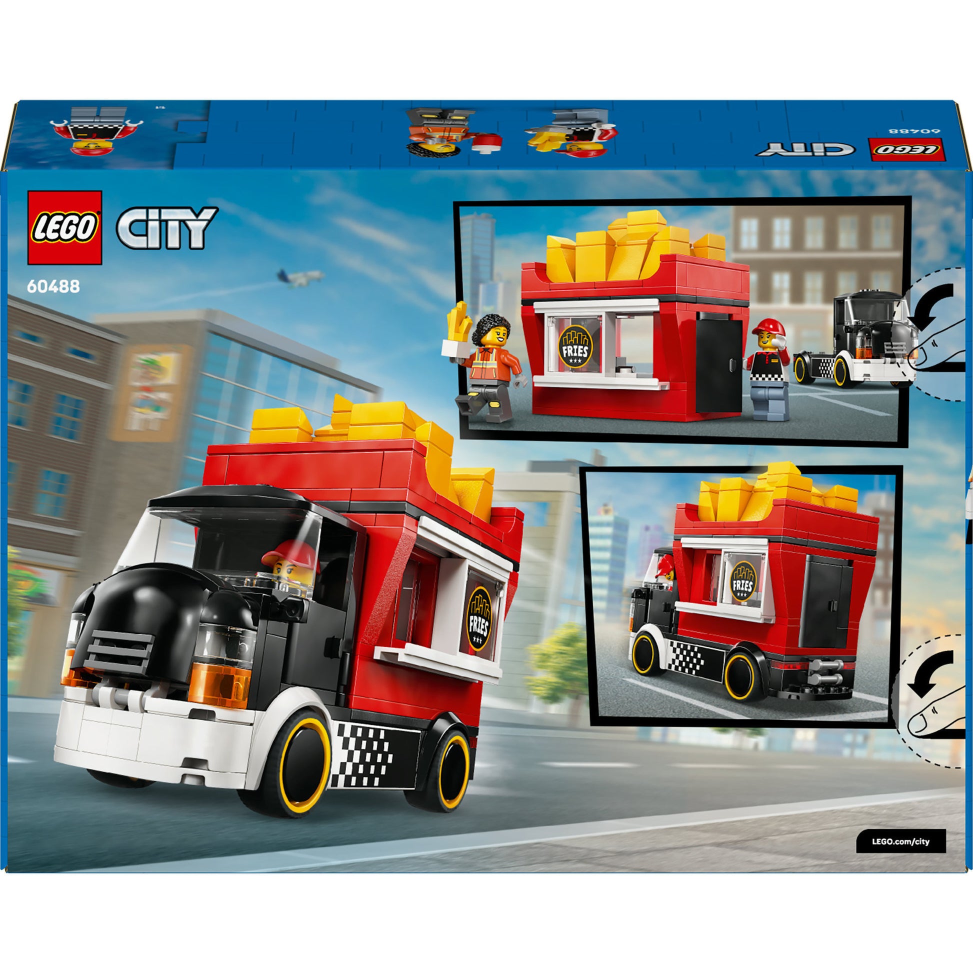 Lego City tolle Fahrzeuge 60488 Snackbar-Truck | 2 Stk