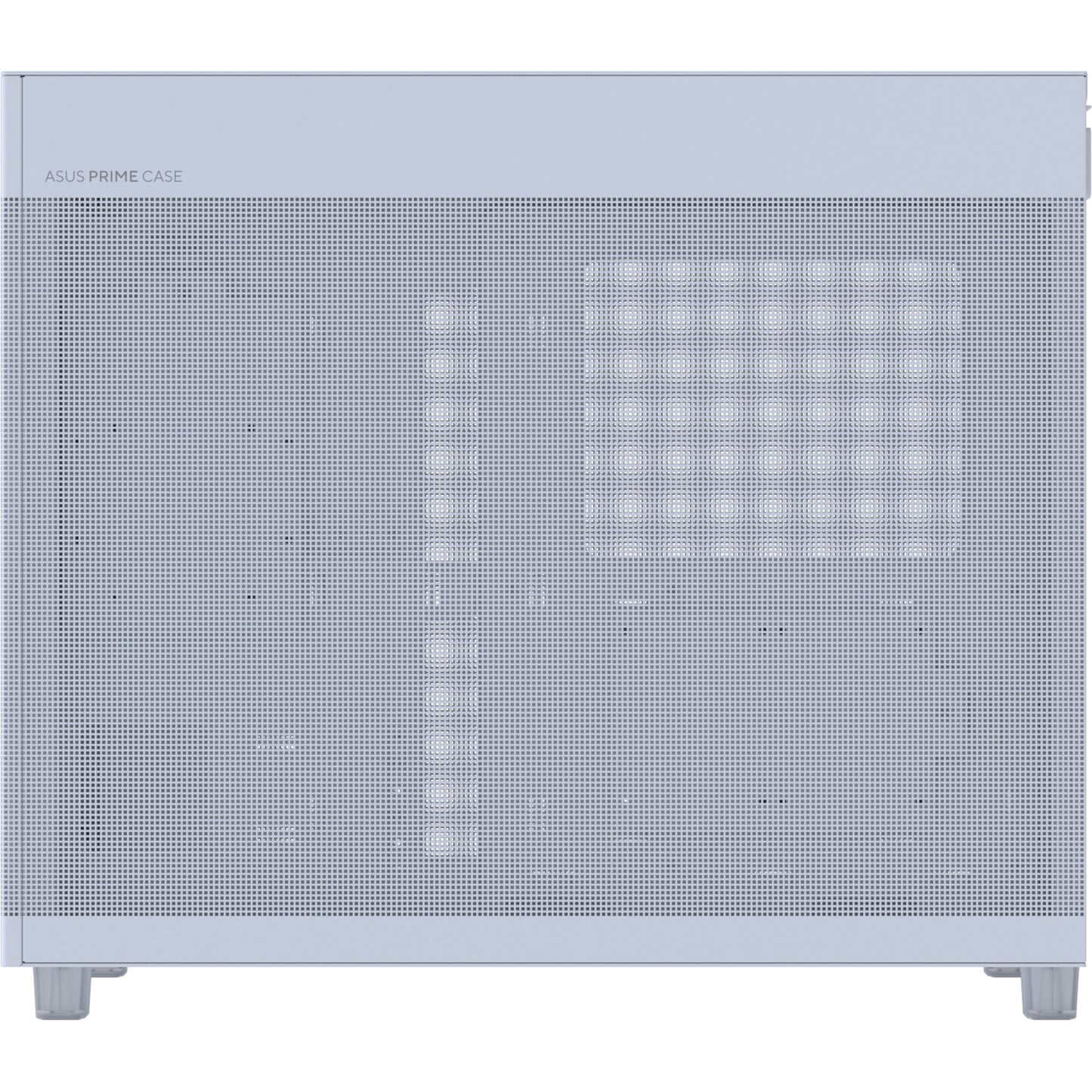 Asus Prime Ap303 - Mesh Panel Midi Tower Gehäuse (weiß | 2x USB-A | 1x USB-C)