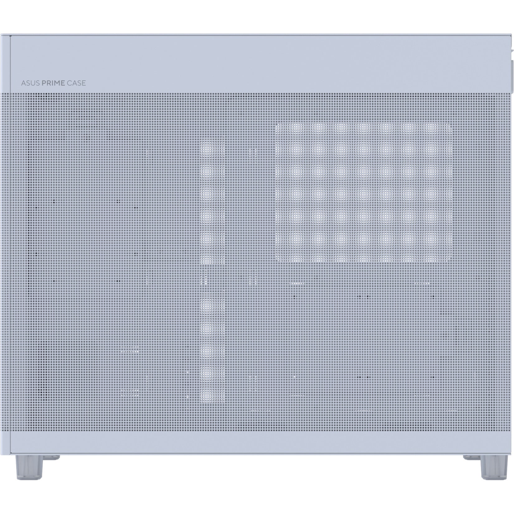 Asus Prime Ap303 - Mesh Panel Midi Tower Gehäuse (weiß | 2x USB-A | 1x USB-C)